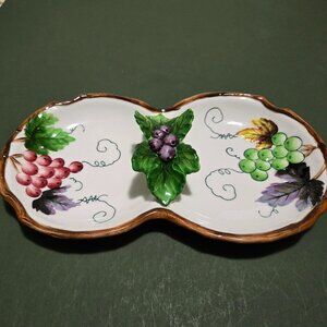 Lefton Hand Painted Serving Dish